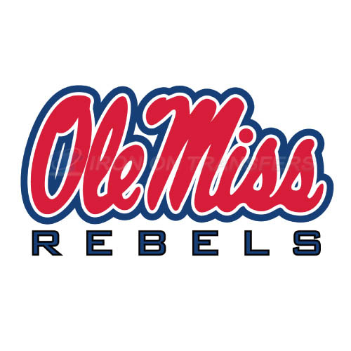 Mississippi Rebels Logo T-shirts Iron On Transfers N5114 - Click Image to Close